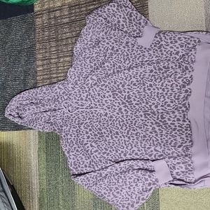 AE oversized high-low hoodie